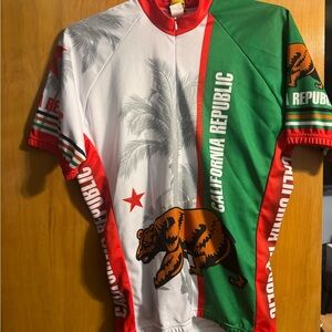 Men’s California Flag Cycling Jersey